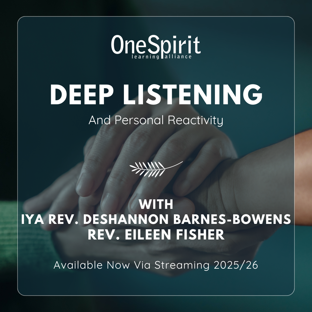 Deep Listening and Personal Reactivity