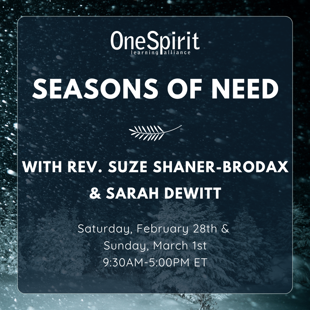 Seasons of Need(™)—Regenerating Ourselves and Our Planet