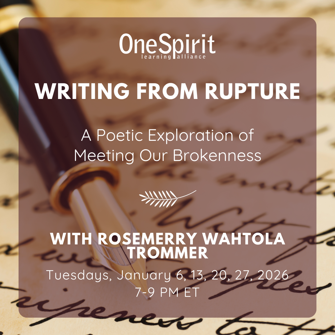 Writing From Rupture —A Poetic Exploration of Meeting Our Brokenness